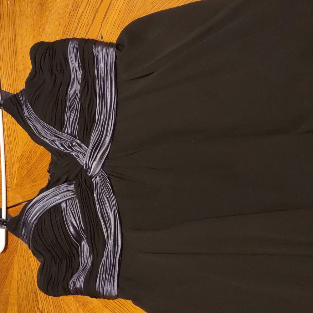 A black dress
